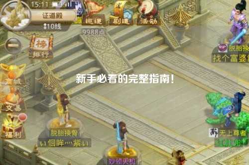 新手必看的完整指南！