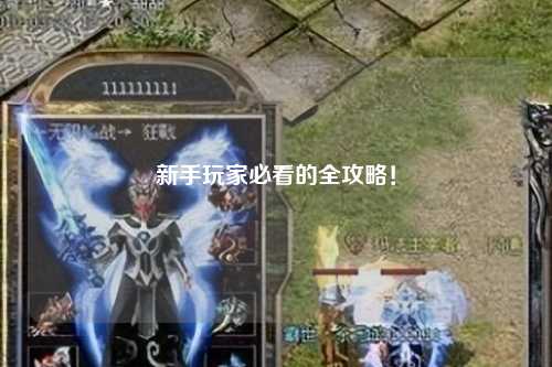 新手玩家必看的全攻略！